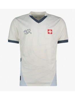 Billige Sveits Bortedrakt EM 2024 Kortermet